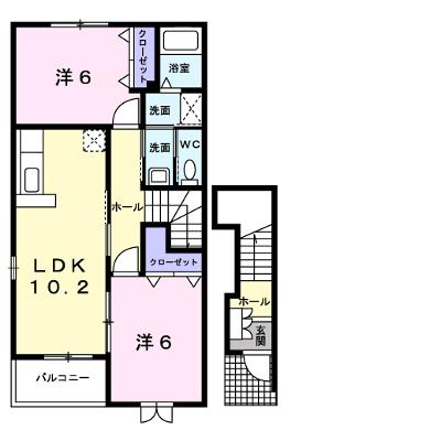 サンシャインⅢ 201【管理NO：1-014189201-02010】 ★家具家電は申し込み後に搬入しますの物件画像