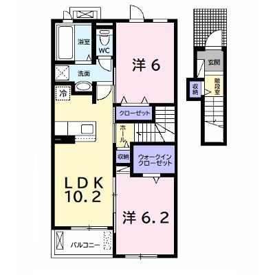 グランド　Ⅱ 202【管理NO：1-026044902-02020】 ★家具家電は申し込み後に搬入しますの物件画像