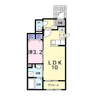 アバンツァートⅡ 101【管理NO：1-021760101-01010】 ★家具家電は申し込み後に搬入しますの物件画像