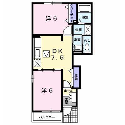 Ａ＆ＫⅠ 101【管理NO：1-013443601-01010】 ★家具家電は申し込み後に搬入しますの物件画像