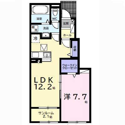 デスパシオ 103【管理NO：1-027517201-01030】 ★家具家電は申し込み後に搬入します 2026年08月中旬入居可能の物件画像