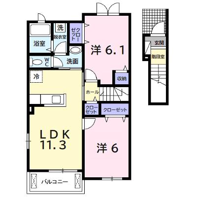 アニメート・Ｓ　Ⅱ 204【管理NO：1-019113602-02040】 ★家具家電は申し込み後に搬入します★の物件画像