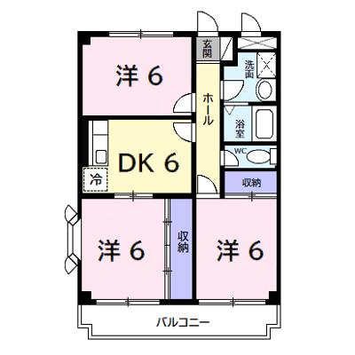 ガーデンプレイスⅠ 305【管理NO：1-009654901-03050】 ★家具家電は申し込み後に搬入します★の物件画像