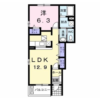 アヴニールⅩⅢ 103【管理NO：1-012113102-01030】 ★家具家電は申し込み後に搬入します★の物件画像