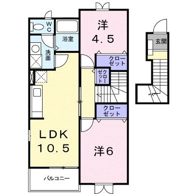 プリムヴェール 204【管理NO：1-011568701-02040】 ★家具家電は申し込み後に搬入しますの物件画像