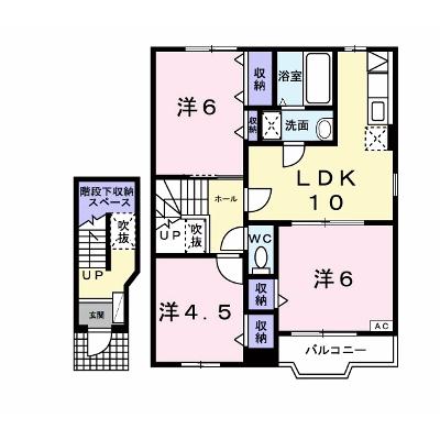 ニューブランパレスⅡ 203【管理NO：1-011347802-02030】 ★家具家電は申し込み後に搬入します 2026年07月中旬入居可能の物件画像
