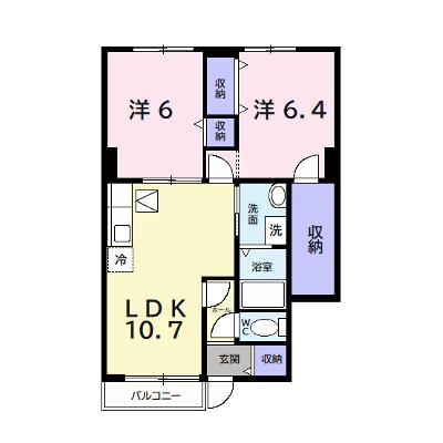 アヴニールⅡ 102【管理NO：1-010244701-01020】 ★家具家電は申し込み後に搬入します★の物件画像
