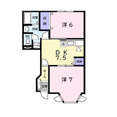 グレースコート２ 103【管理NO：1-010060301-01030】 ★家具家電は申し込み後に搬入しますの物件画像