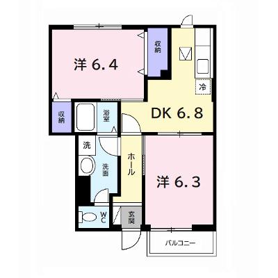 フォレスト　Ⅰ 102【管理NO：1-007945001-01020】 ★家具家電は申し込み後に搬入します★ ★2026年11月下旬入居可能★の物件画像