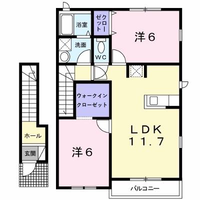 サンフェリーチェガーデン 205【管理NO：1-099216401-02040】 ★家具家電は申し込み後に搬入します 2026年07月下旬入居可能の物件画像