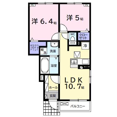 アクアヴィラ　Ｂ 103【管理NO：1-027902202-01030】 ★家具家電は申し込み後に搬入します★の物件画像