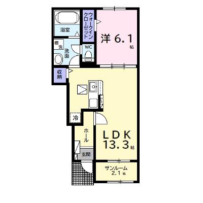 ガーデニア請西 104【管理NO：1-027599801-01040】 ★家具家電は申し込み後に搬入します★の物件画像