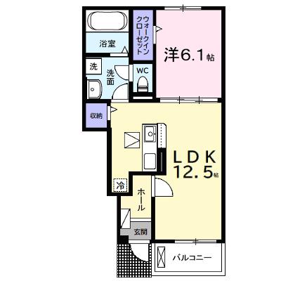オコナ館山Ⅰ 102【管理NO：1-026918101-01020】 ★家具家電は申し込み後に搬入します 2026年08月上旬入居可能の物件画像
