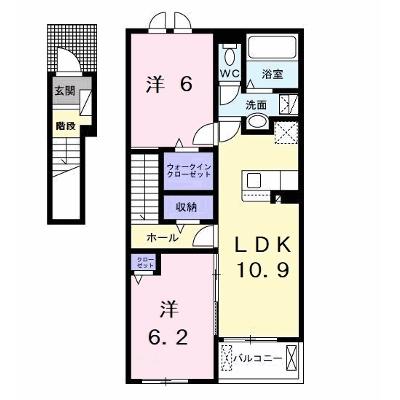 アルカディアⅠ 202【管理NO：1-026859701-02020】 ★家具家電は申し込み後に搬入します★の物件画像