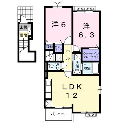 ブルーモート 201【管理NO：1-017369402-02010】 ★家具家電は申し込み後に搬入します★の物件画像