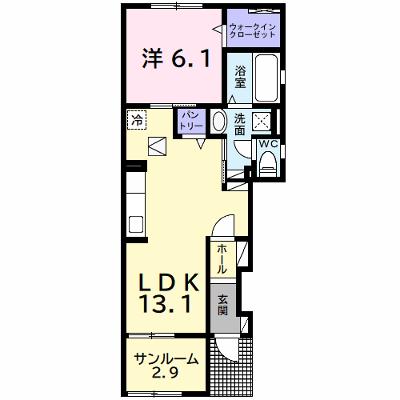サウス　ヴィラⅡ 102【管理NO：1-028730301-01020】 ★家具家電は申し込み後に搬入します★ ★2026年09月下旬入居可能★の物件画像