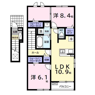 コンフォート　アークＡ 201【管理NO：1-028308201-02010】 ★家具家電は申し込み後に搬入します 2026年08月下旬入居可能の物件画像