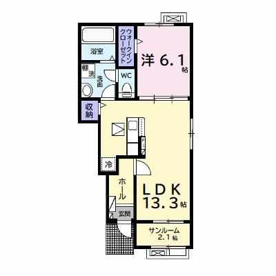 エクセレント　アークⅡ 104【管理NO：1-027485202-01040】 ★家具家電は申し込み後に搬入します★ ★2026年08月上旬入居可能★の物件画像
