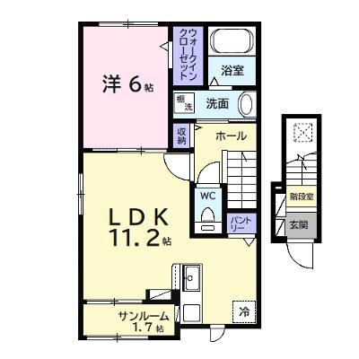アネックス　ワン 201【管理NO：1-027043401-02010】 ★家具家電は申し込み後に搬入します★ ★2026年09月下旬入居可能★の物件画像