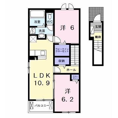 アルカディアⅡ 205【管理NO：1-026859702-02050】 ★家具家電は申し込み後に搬入します★の物件画像