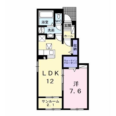 アルカディアⅡ 105【管理NO：1-026859702-01050】 ★家具家電は申し込み後に搬入します★の物件画像