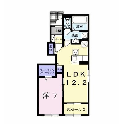 サンヴィレッジＢ 101【管理NO：1-026171602-01010】 ★家具家電は申し込み後に搬入しますの物件画像