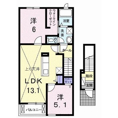 オ・ソレイユＡ 204【管理NO：1-019626101-02040】 ★家具家電は申し込み後に搬入します★ ★2026年08月上旬入居可能★の物件画像