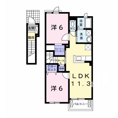 ピエスＢ 201【管理NO：1-018919702-02010】 ★家具家電は申し込み後に搬入しますの物件画像