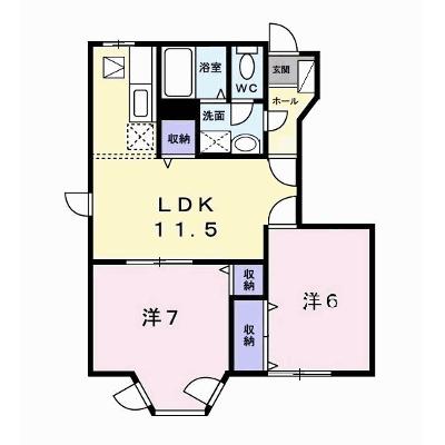 クレストヒルズＤ 102【管理NO：1-007129501-01020】 ★家具家電は申し込み後に搬入します★の物件画像
