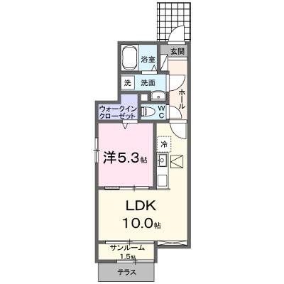 グランドムールⅢ 103【管理NO：1-027837702-01030】 ★家具家電は申し込み後に搬入します 2026年09月上旬入居可能の物件画像