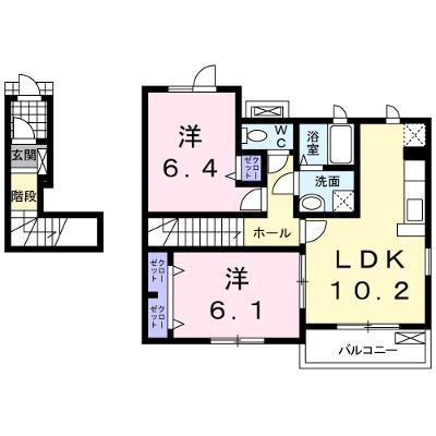 ラ・クラルテ 201【管理NO：1-017751701-02010】 ★家具家電は申し込み後に搬入します 2026年08月中旬入居可能の物件画像