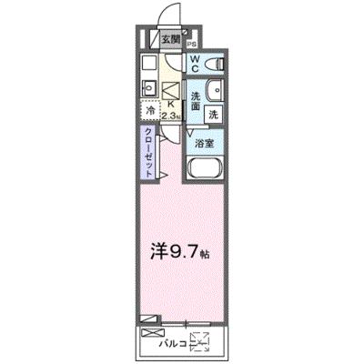 ヒカルサ三郷中央 102【管理NO：1-028302401-01020】 ★家具家電は申し込み後に搬入しますの物件画像