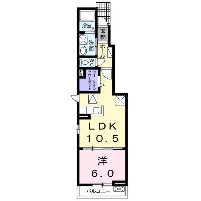 ポワール・メゾン　Ｔ 105【管理NO：1-019543301-01050】 ★家具家電は申し込み後に搬入します 2026年07月下旬入居可能の物件画像