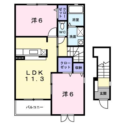 グランツファイン 203【管理NO：1-016076701-02030】 ★家具家電は申し込み後に搬入しますの物件画像