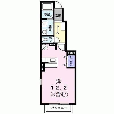 ケン・フォレスト　Ⅱ 104【管理NO：1-015837302-01040】の物件画像