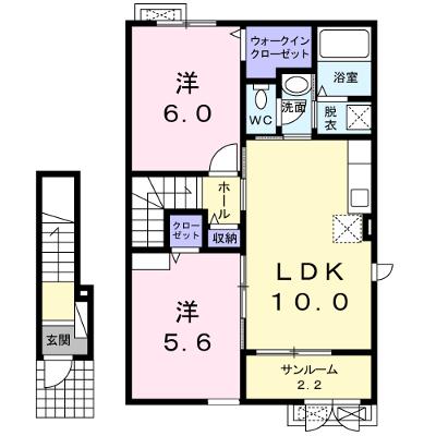 ベルディア 204【管理NO：1-022337401-02040】 ★家具家電は申し込み後に搬入します 2026年08月上旬入居可能の物件画像