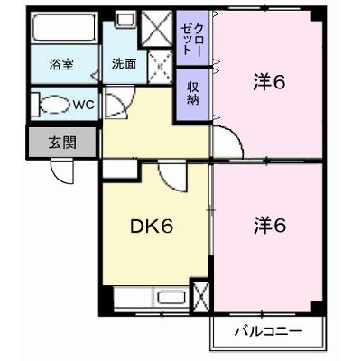 ボンディールＩ 204【管理NO：1-007356801-02040】 ★家具家電は申し込み後に搬入しますの物件画像
