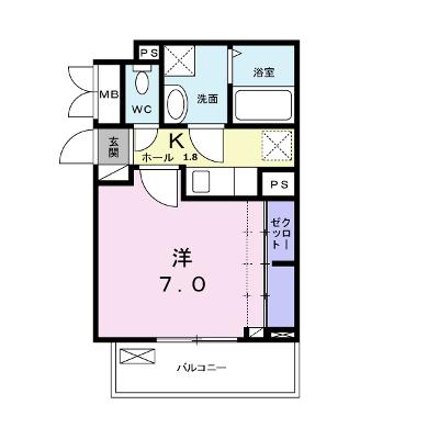 ジャスミン　Ｂ 203【管理NO：1-024276102-02030】 ★家具家電は申し込み後に搬入します★の物件画像