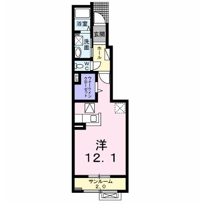 イスカンダルⅠ 104【管理NO：1-020283201-01040】 ★家具家電は申し込み後に搬入します 2026年08月上旬入居可能の物件画像