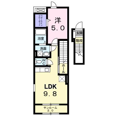 コムラード 202【管理NO：1-018436901-02020】 ★家具家電は申し込み後に搬入しますの物件画像