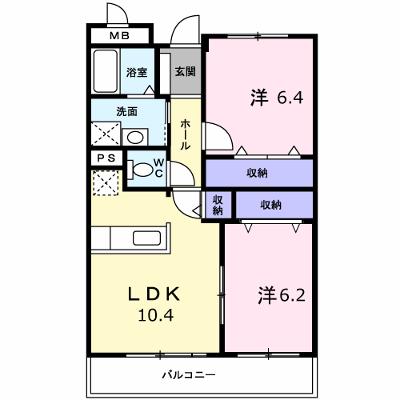 レトア手島 203【管理NO：1-010677401-02030】 ★家具家電は申し込み後に搬入しますの物件画像