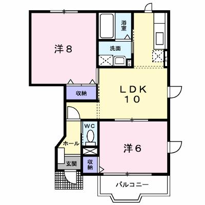 アイリスコートＢ 104【管理NO：1-009468402-01040】 ★家具家電は申し込み後に搬入しますの物件画像