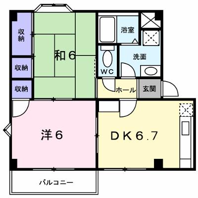 プラドール真砂Ｃ 204【管理NO：1-003433303-02040】 ★家具家電は申し込み後に搬入しますの物件画像