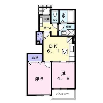 Ｃａｓａ　Ｙｏｕ 102【管理NO：1-013362301-01020】 ★家具家電は申し込み後に搬入します★ ★2026年09月上旬入居可能★の物件画像