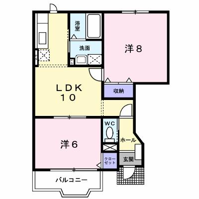 プラシードエストＡ 101【管理NO：1-012098401-01010】 ★家具家電は申し込み後に搬入します★の物件画像