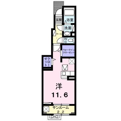 サンライズエイトＢ 103【管理NO：1-027587102-01030】 ★家具家電は申し込み後に搬入しますの物件画像