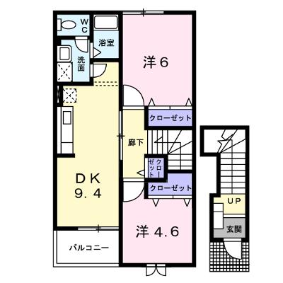 エクセルメゾンＡ 201【管理NO：1-011431101-02010】 ★家具家電は申し込み後に搬入しますの物件画像