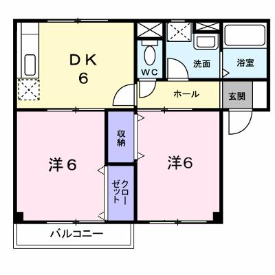 ビバーチェＡ 203【管理NO：1-007296801-02030】 ★家具家電は申し込み後に搬入しますの物件画像