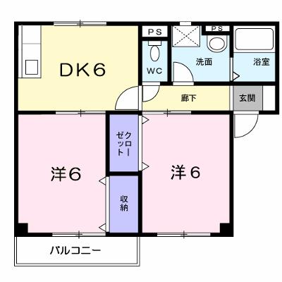 エスポワールＡ 203【管理NO：1-007159201-02030】 ★家具家電は申し込み後に搬入しますの物件画像