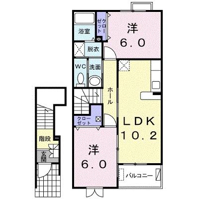 カルペ　ディエム 202【管理NO：1-014510201-02020】 2026年07月中旬入居可能の物件画像